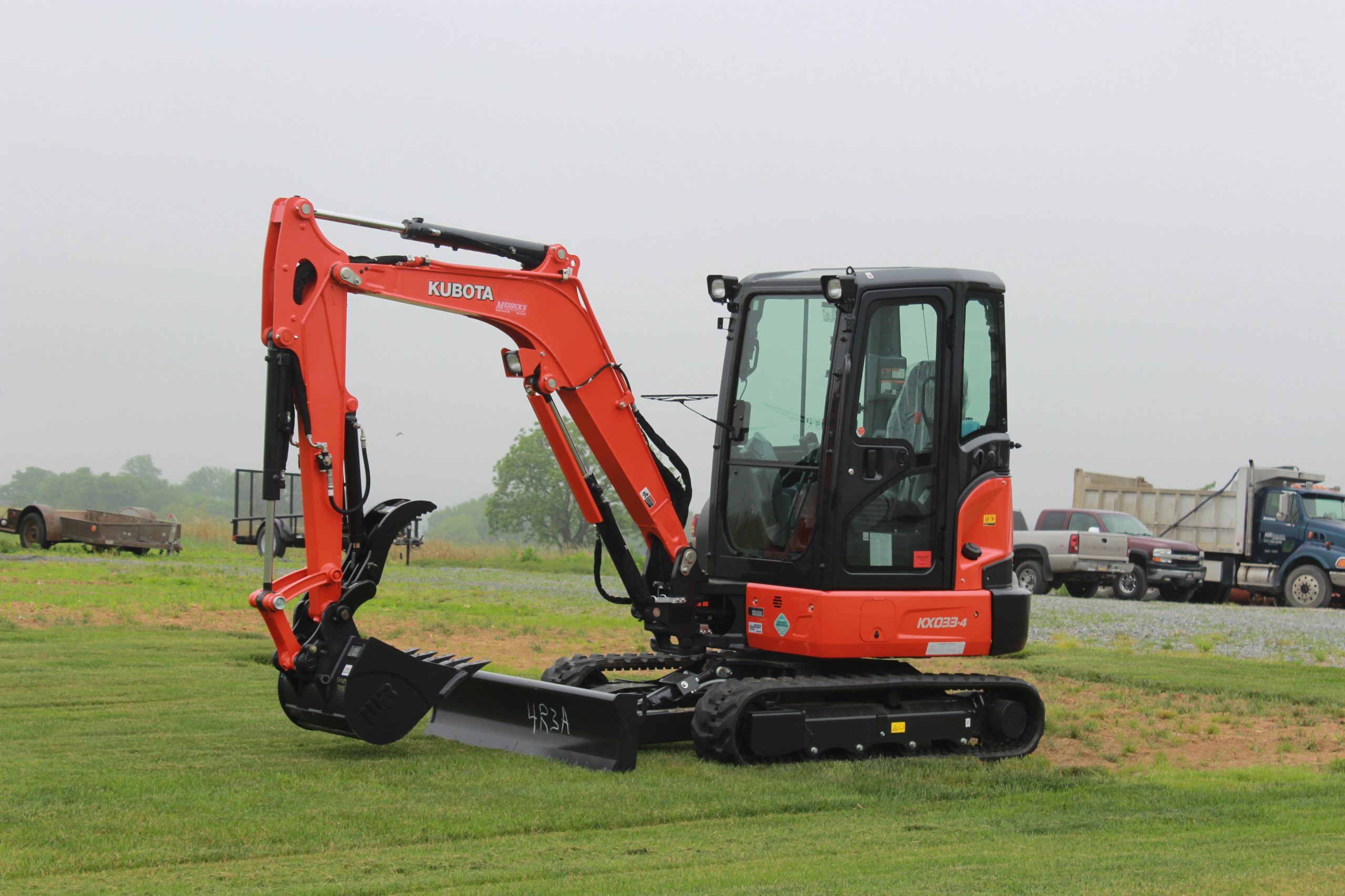 Kubota Mini Excavator Rental scaled